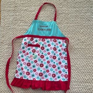 American Girl Child Sized Apron by Williams Sonoma •CAROLINE